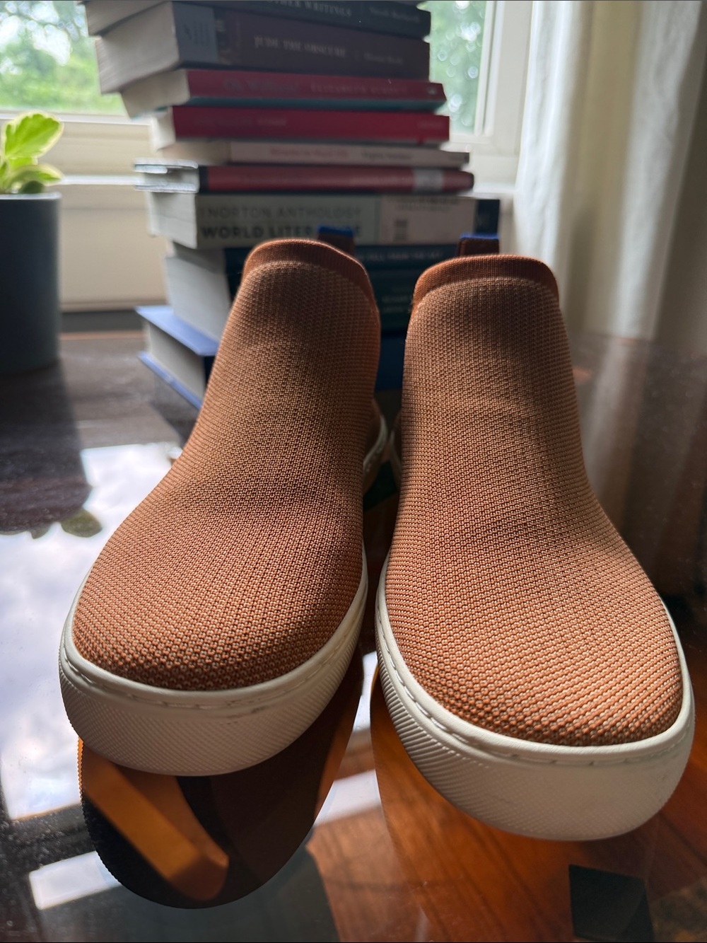 rothys fawn chelsea boots worn once
